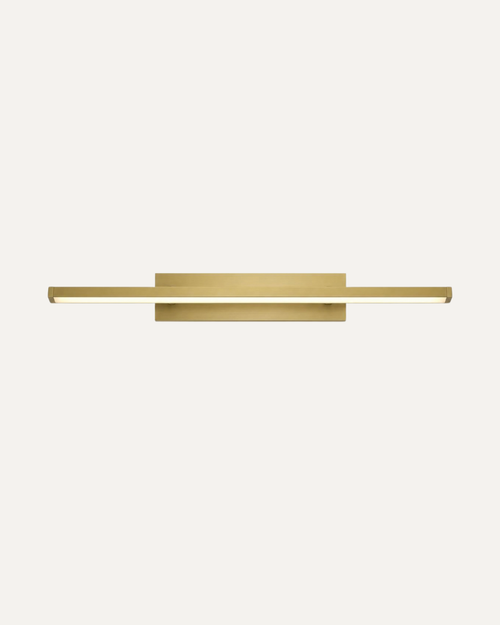 Veyraine Line Wall Light in brushed brass